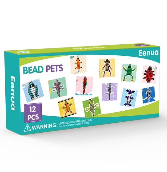 Eenua pony beads keychain kit packaging ready for gifting