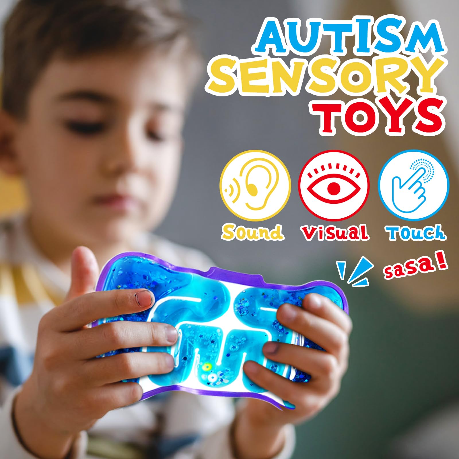 Eerrhhaq portable sensory toys ideal for quick calm at home or school.