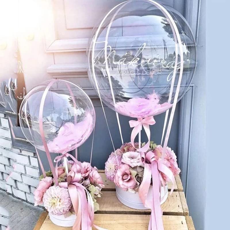 EFAY 17-inch height stand supports latex, foil, BoBo balloons safely