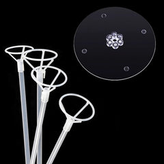 EFAY balloon stands with balloons on display for elegant events
