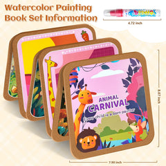 EFCRBS fairy tale 1 page invites gentle creativity with no-muss water colors