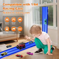 EFCRBS suction cups securely grip glass and smooth surfaces for stable racing.