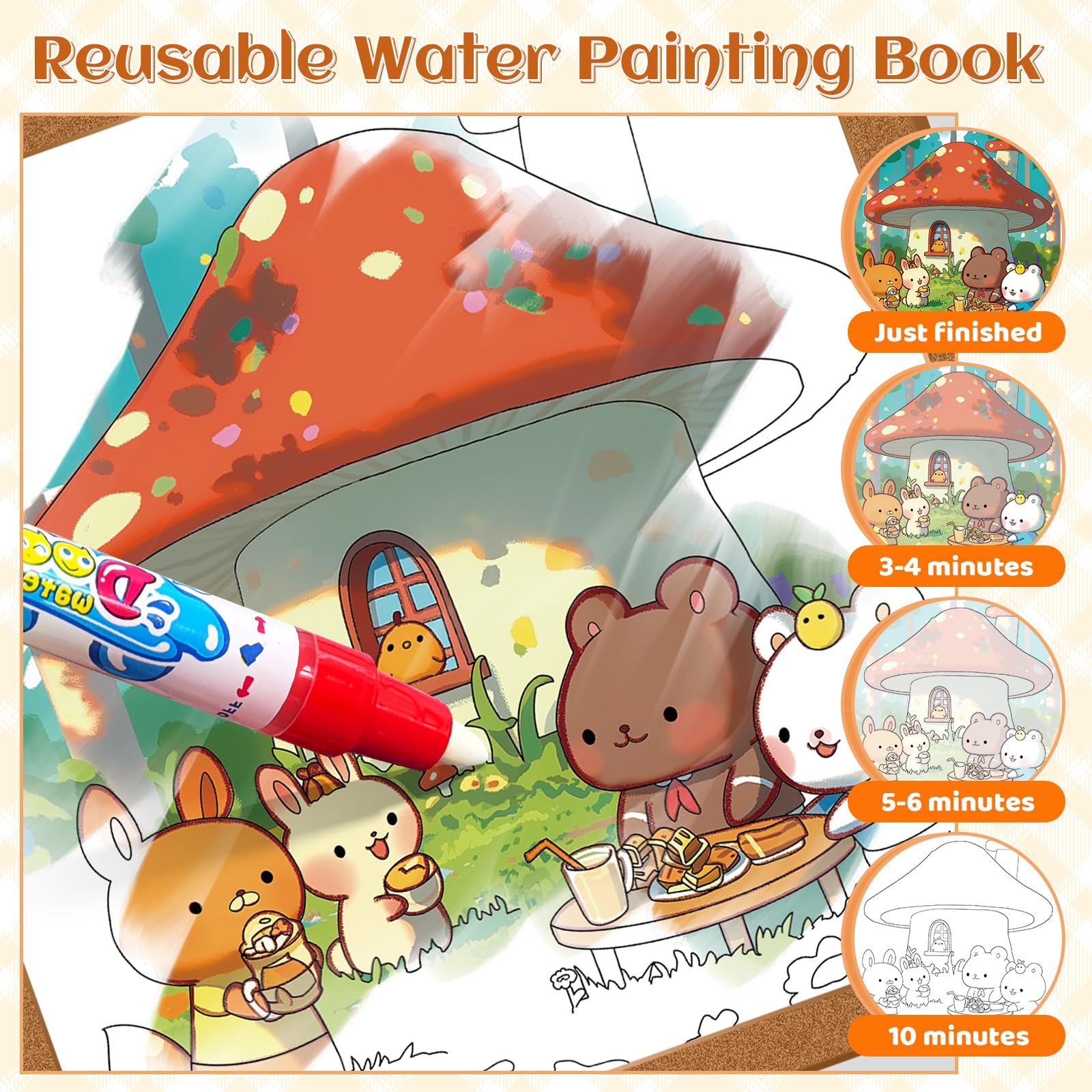 EFCRBS water pens set for easy refill and smooth drawing