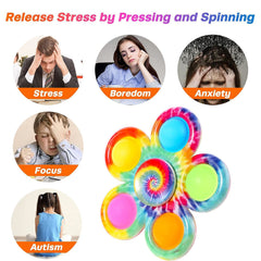 Effacera travel friendly fidget spinners for on the go relief.