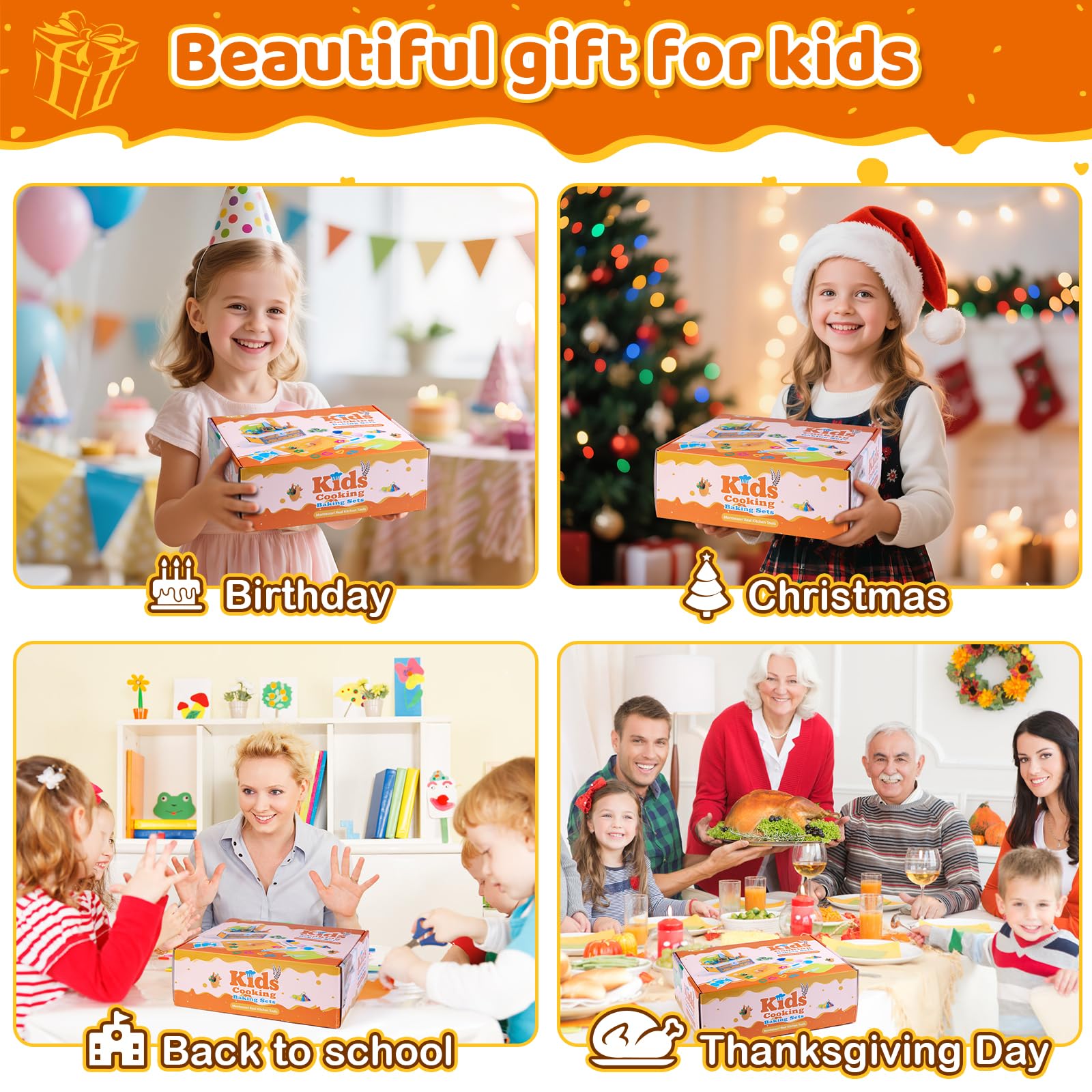 Cookie cutters and cake molds set the stage for creative treats.