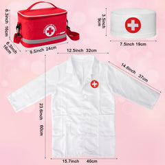 EFO SHM doctor costume for kids enhances immersive role play.