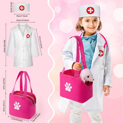 EFO SHM doctor costume and accessories enhance dress-up pretend play