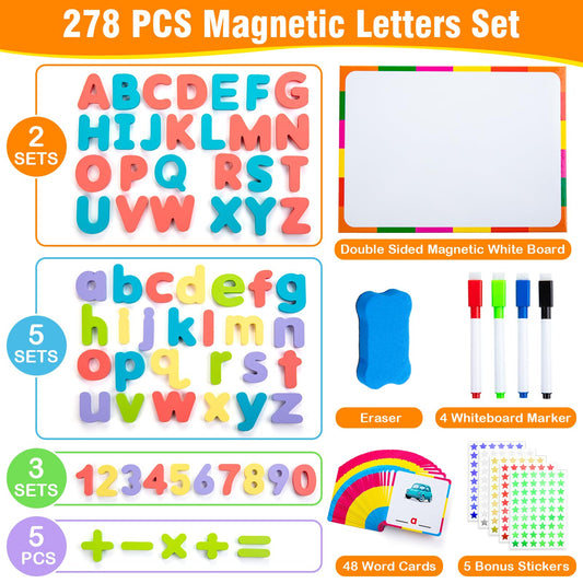EFO SHM double-sided magnetic writing board for practicing letters and numbers