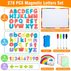 EFO SHM double-sided magnetic writing board for practicing letters and numbers