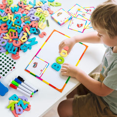 Word cards included with EFO SHM magnets to expand vocabulary