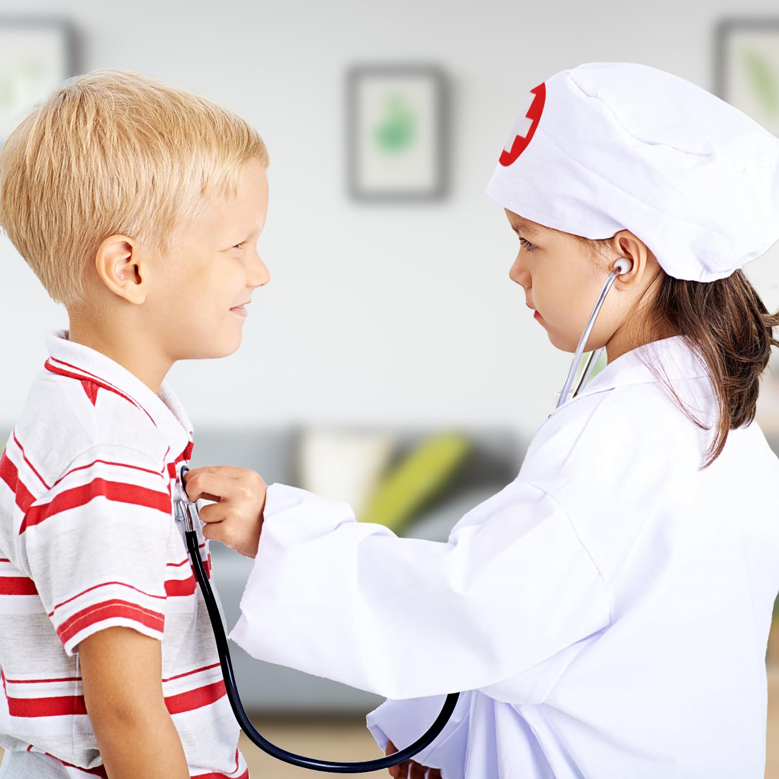 EFO SHM doctor kit syringe and bandages for caring pretend first aid practice