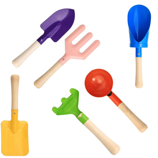 Egashow cylinder tool for kids gardening set supports outdoor exploration and hands-on play