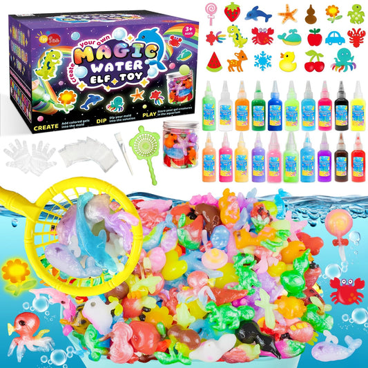 EggSun magic water elf toy kit accessories for endless creative play and organization.