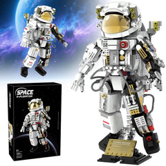 EHACRRT Space Astronaut Build Kit with 652 pieces for creative play