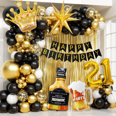 EHOIHEI 21st banner backdrop for a bold, photo-ready celebration