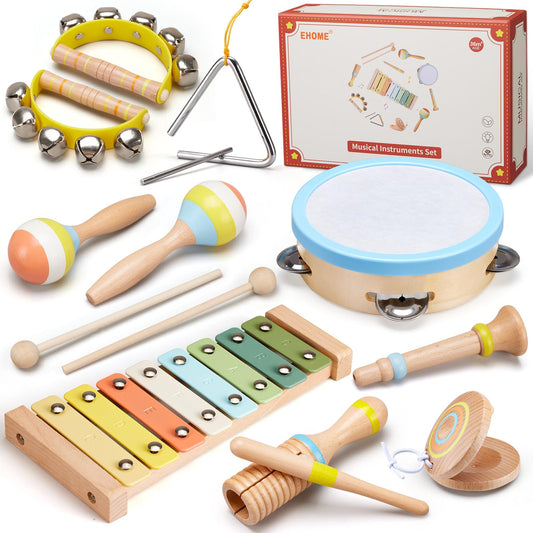 Ehome xylophone from the baby musical instruments set for early rhythm exploration.