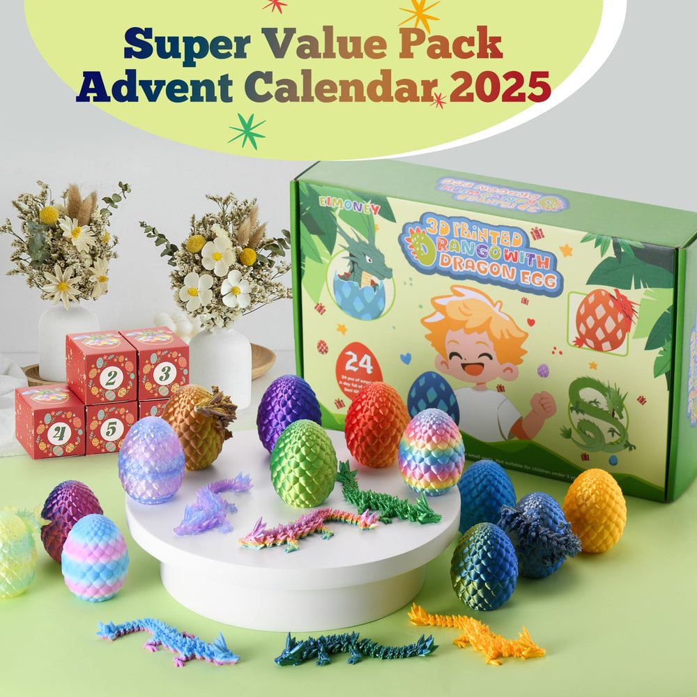 Movable dragon feature adds interactive delight to the Easter countdown