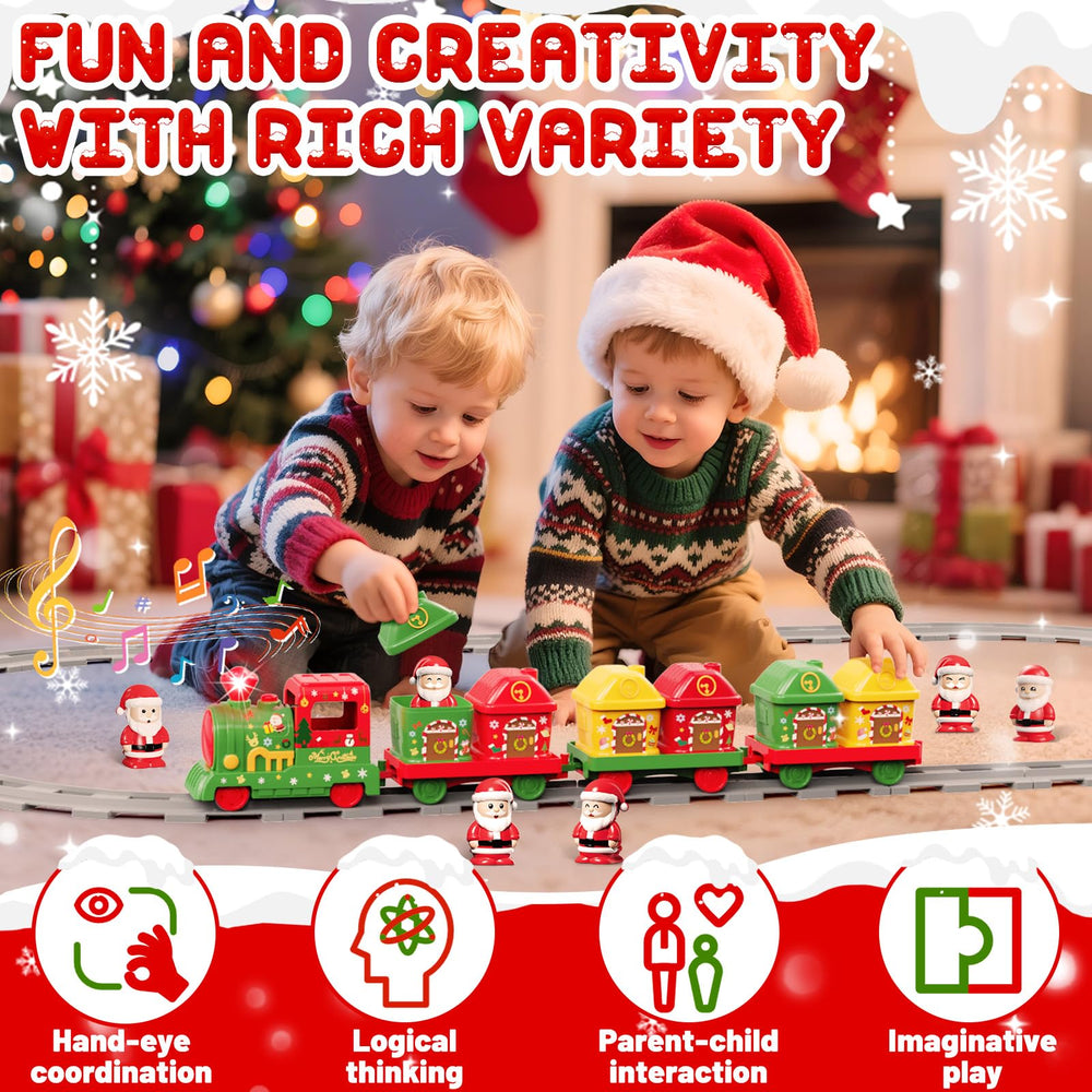 Einailvk six Santa finger puppets spark imaginative storytelling