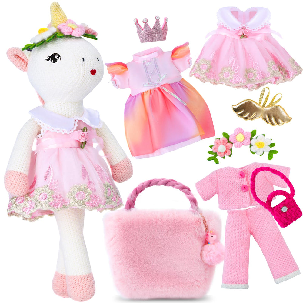 Eiranss Unicorns ballerina doll ready for imaginative play and cuddly moments.