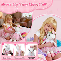 Eiranss Unicorns unicorn charm adds magical detail to pretend play.
