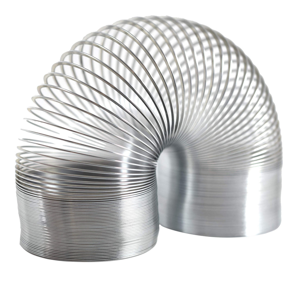 EISCO Wave Form Helix Spring compact 4-inch closed, ideal for classroom demonstrations.