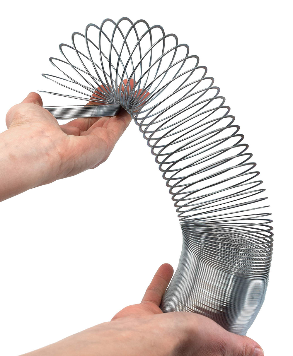 EISCO Wave Form Helix Spring used as a science toy for teaching wave concepts.