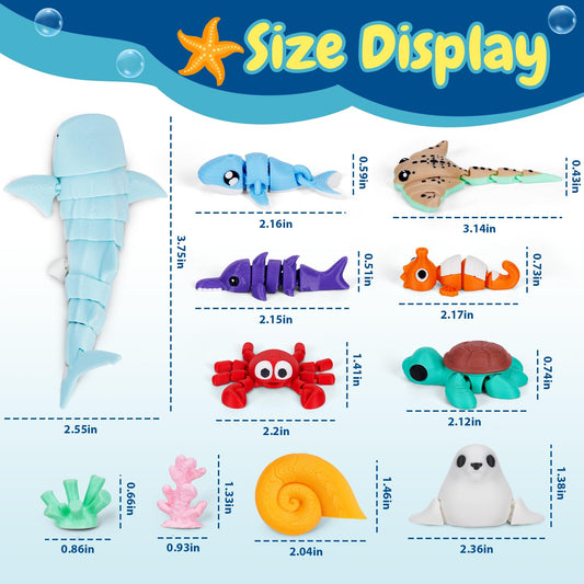 Eisfiel Dolphin figurine features movable joints for dynamic swimming poses.