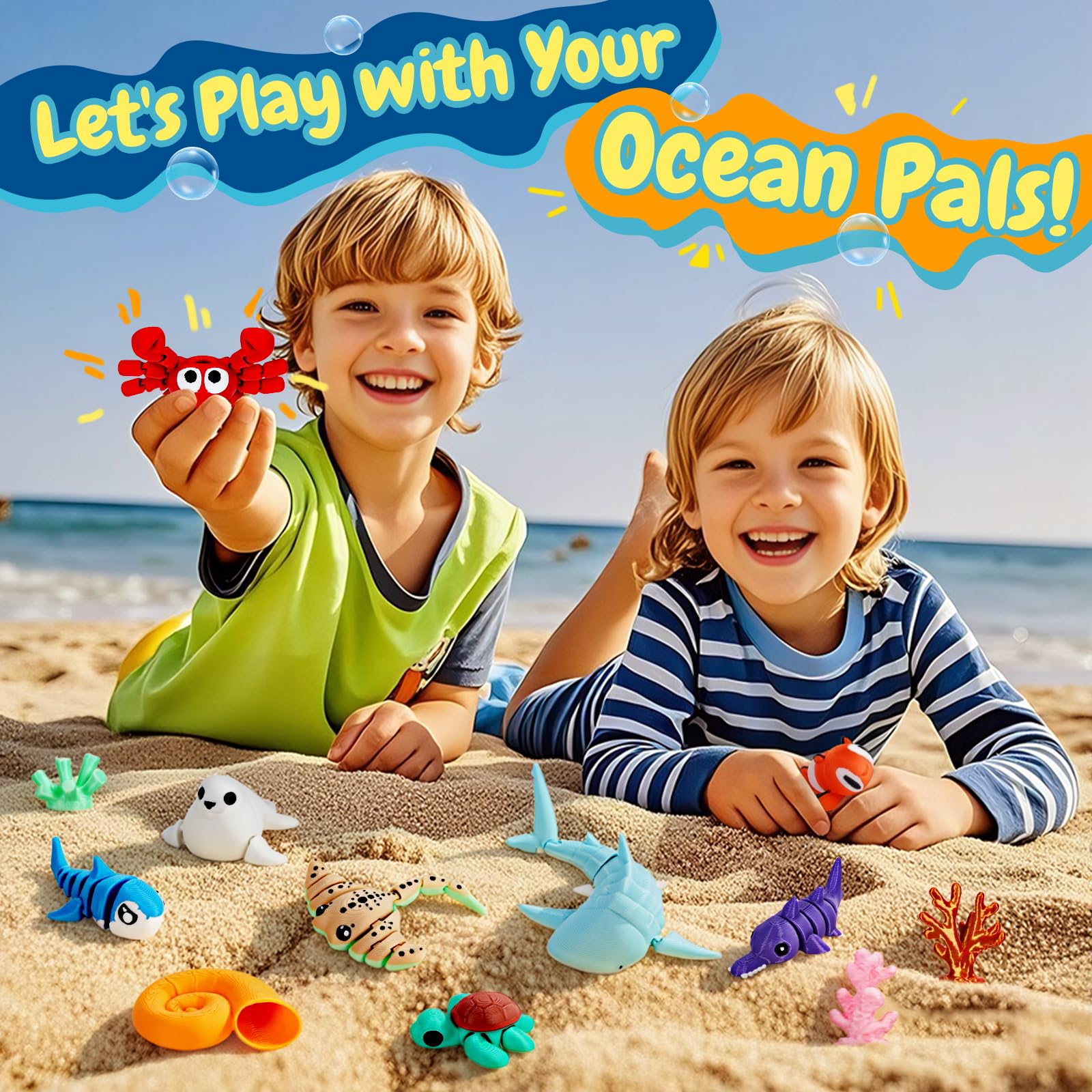 Eisfiel Tuna figurine with durable PLA for hours of safe play.