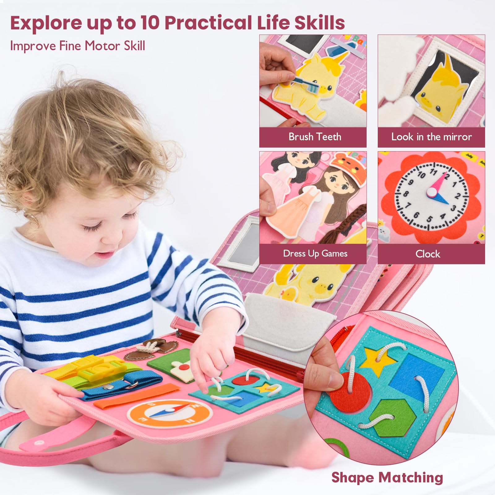 Ejanmilar sturdy stitching and non-toxic prints ensure safe daily play