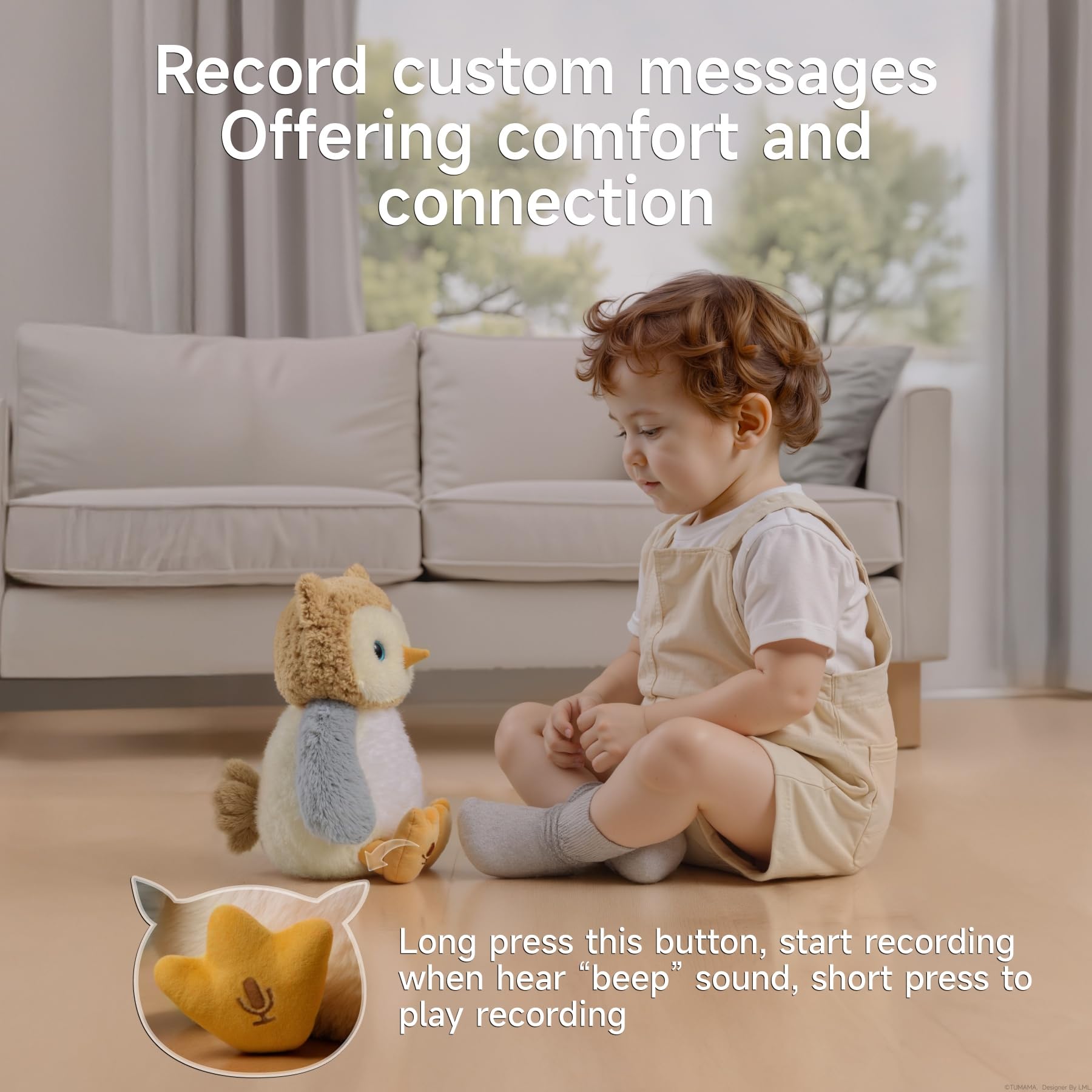 Ejog Pup Owl built-in songs support rhythm exploration.