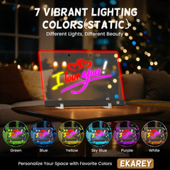 EKAREY hanging kit for wall display of glow art