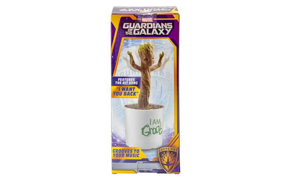 eKids Baby Groot 30-minute timer helps conserve batteries