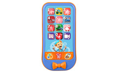 eKids Blippi toy phone front view with learning games for preschoolers