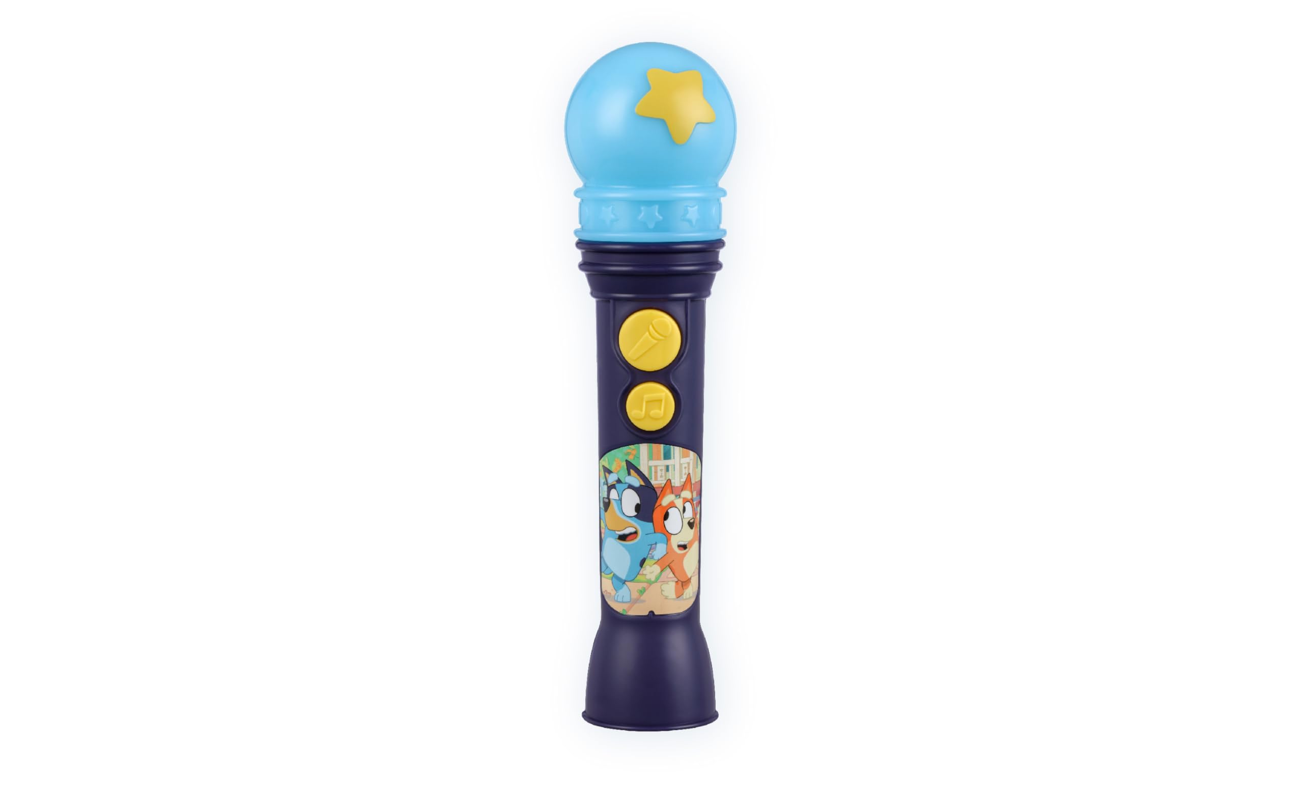 eKids Bluey microphone gift-ready packaging ideal for birthdays