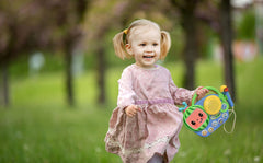 ekids Cocomelon kid-friendly-controls are easy for little hands.