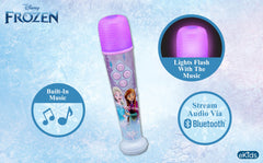 eKids Disney Frozen karaoke microphone packaging box shows gift-ready presentation