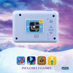 ekids Disney Frozen kids camera photo frames and stickers boost creative play
