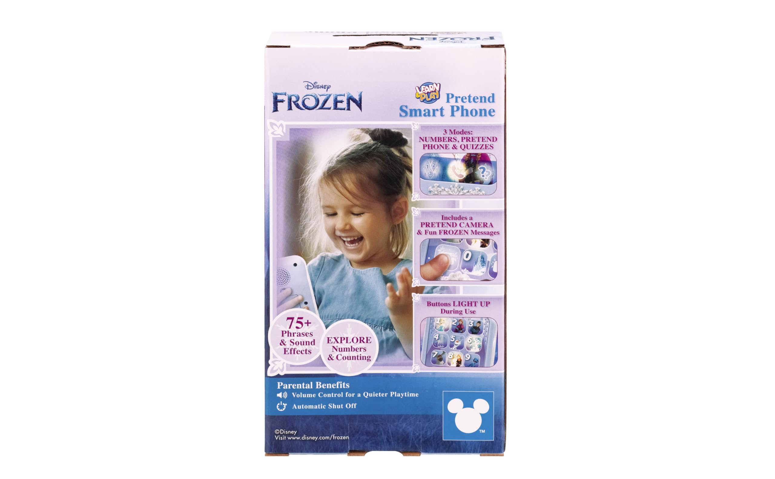Packaging showcases Disney magic and learning possibilities