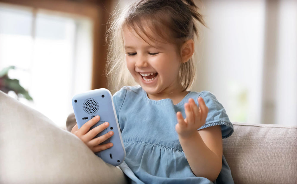 eKids Frozen toy phone side buttons showcase simple controls for young players