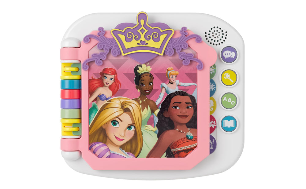eKids Disney Princess Interactive Book cover for on-the-go learning and play