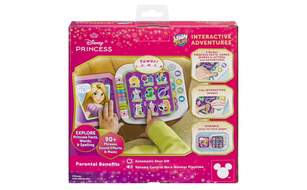 eKids Disney Princess Interactive Book gift-ready educational toy