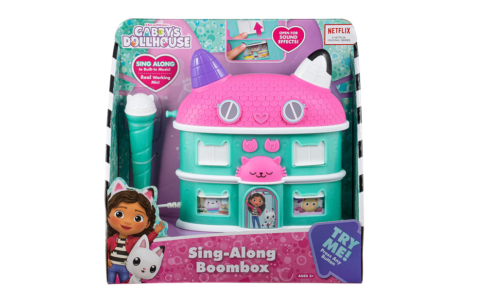 ekids Gabby kids toy makes a great gift for Gabby dollhouse fans.
