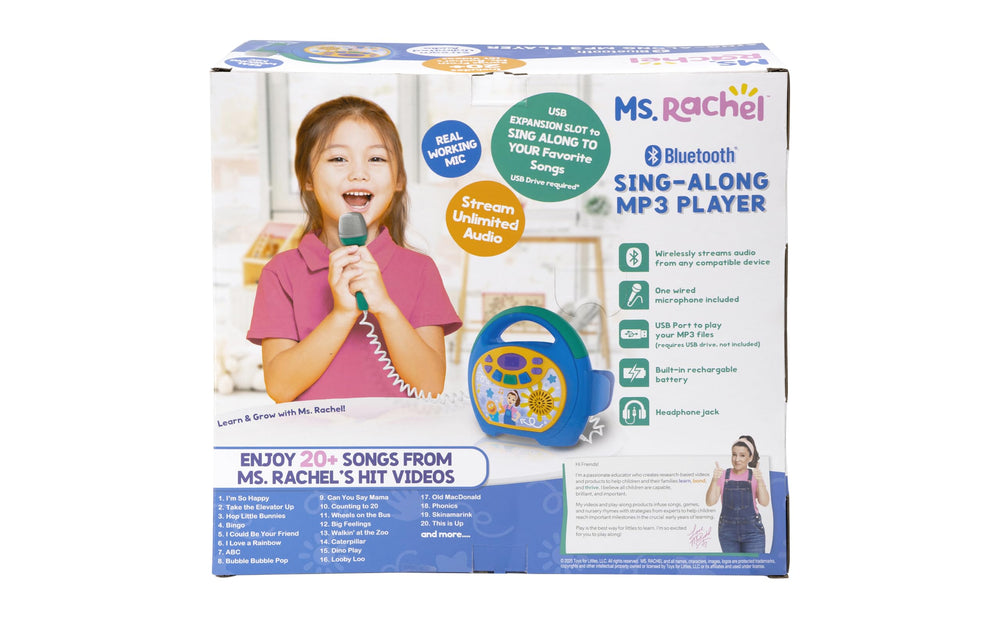 ekids gift-ready packaging for Ms Rachel toys and toddlers