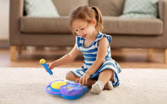 eKids lightweight and portable setup supports singing anywhere