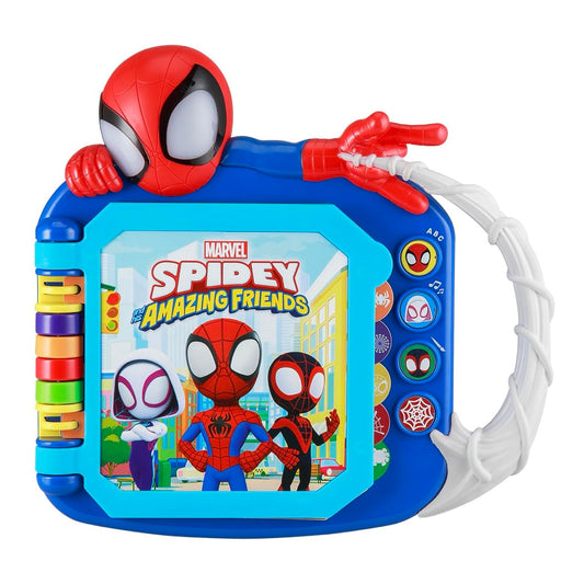 ekids Spidey and His Amazing Friends book cover inviting toddler learning