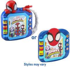 ekids Spidey character interaction page inspiring imaginative play