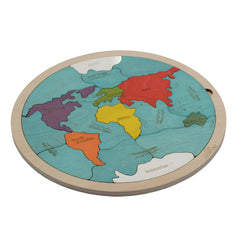 Ekoplay continents oceans puzzle ideal as a birthday gift and travel-friendly toy.