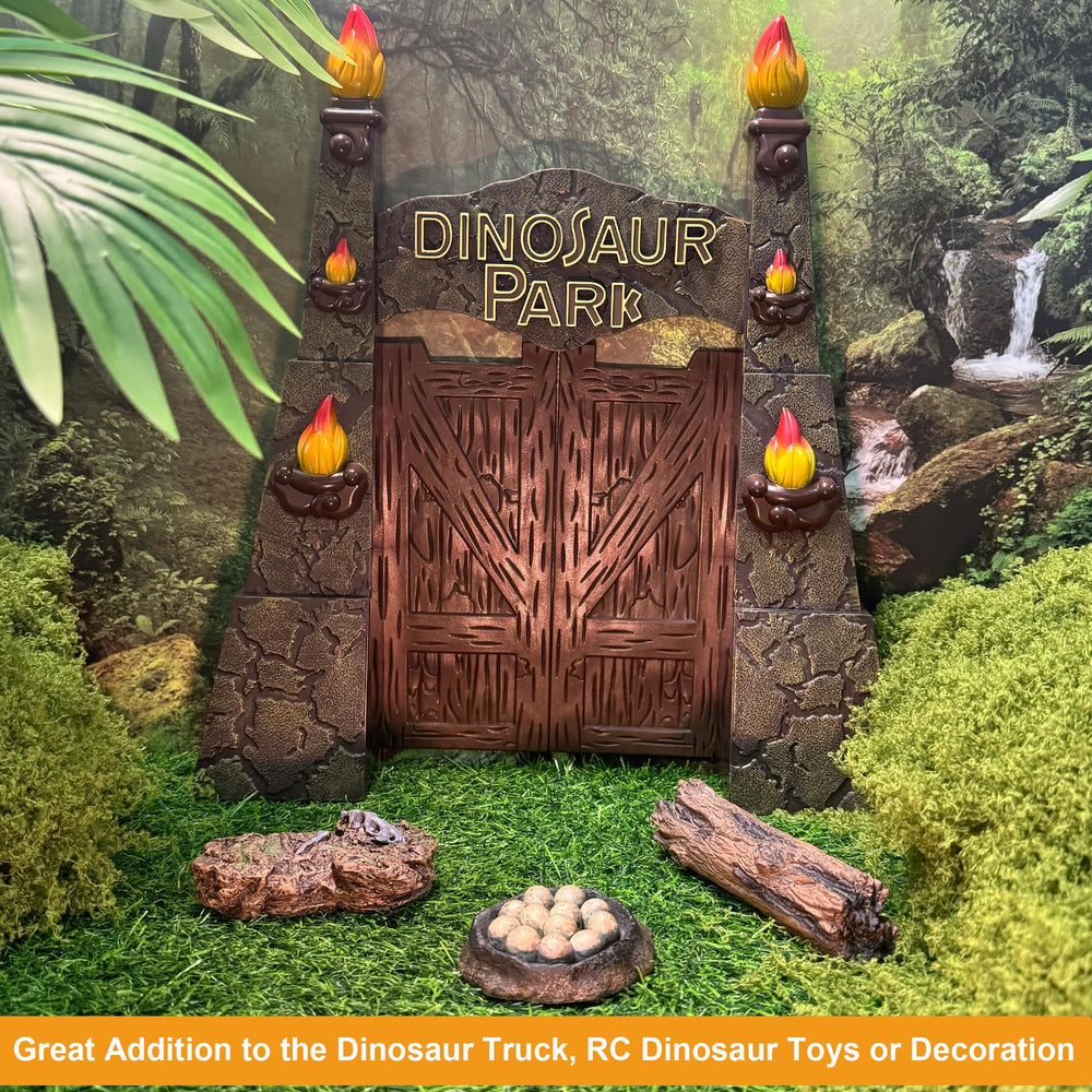EKU EASYKU log prop part of dino park setup for adventures