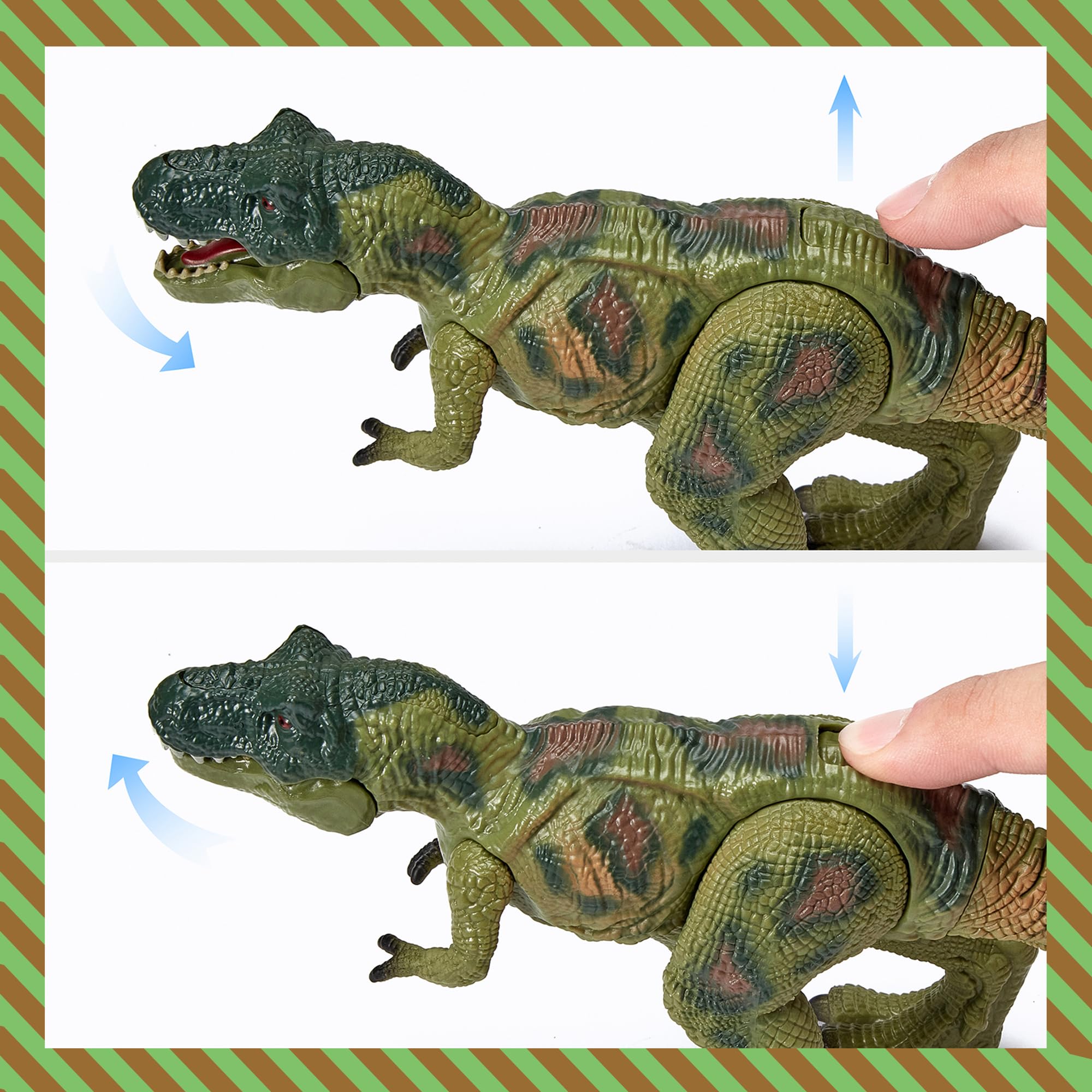 EKU EasyKU Tyrannosaurus figure stands tall for dramatic Jurassic adventures