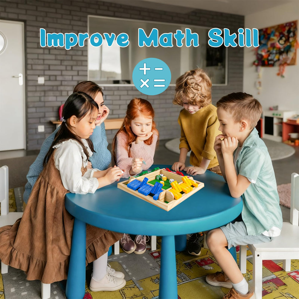 Elanbells symbolic and numeric dice illustrate varied strategies in family math play.